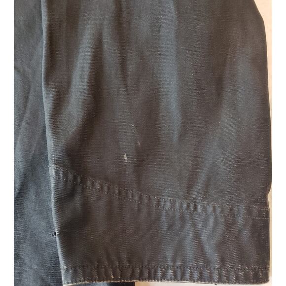 G-STAR Chore Worker Jacket Field Coat Waxed Canvas Black Men's Large - Picture 12 of 16